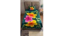 Single Rayon Bedsheet Hand Painted Handmade in Bali